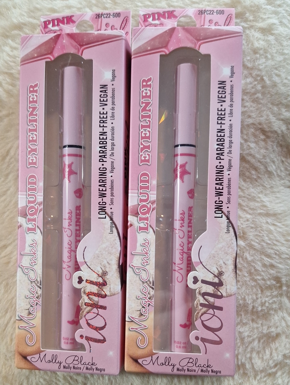 Ioni Molly Black Liquid Eyeliner - Soft Pink